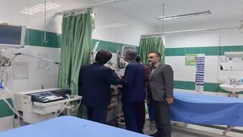 بازدید دکتر دانایی رئیس دانشگاه علوم پزشکی سمنان، بیستم بهمن ماه 98 (بیمارستان ولایت، دانشکده بهداشت)